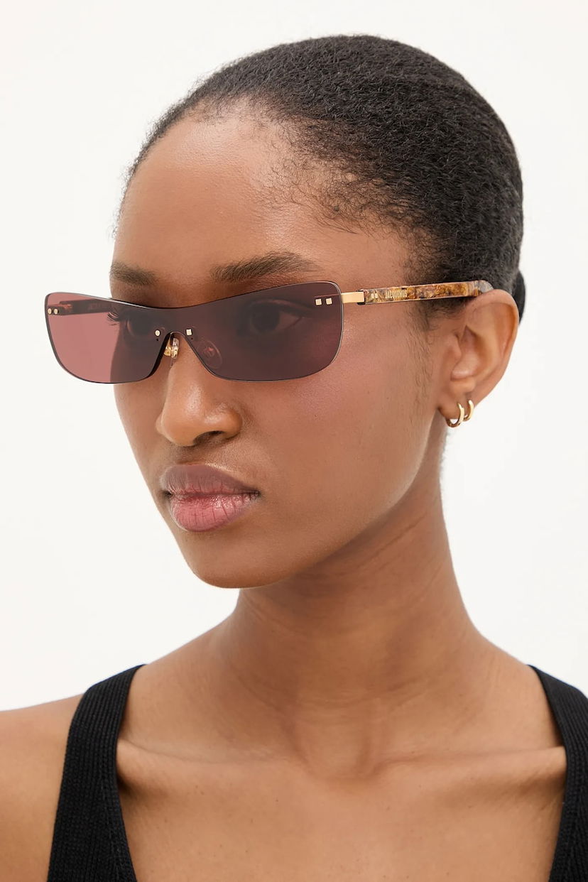 Сонцезахисні окуляри Jacquemus Jacquemus MIRADA Sunglasses Коричневий | JAC69C2SUN