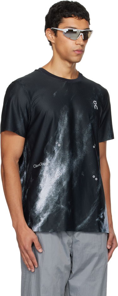 Футболка On Running Pace Mesh T-Shirt чорний | 1MF10030777, 1