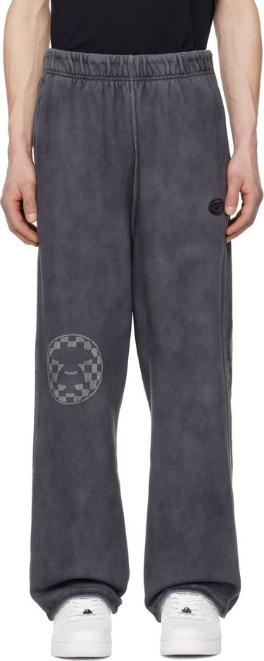 Спортивні штани AAPE by A Bathing Ape AAPE by A Bathing Ape AAPE Main Reversible Sweatpants Сірий | AAPPTMB645XXNBKL, 0