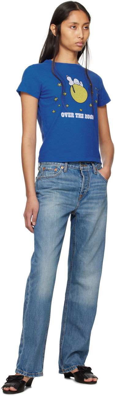 Джинси RE/DONE Re/Done 'The Standard' Jeans Синій | 148-03WSTANRD, 3