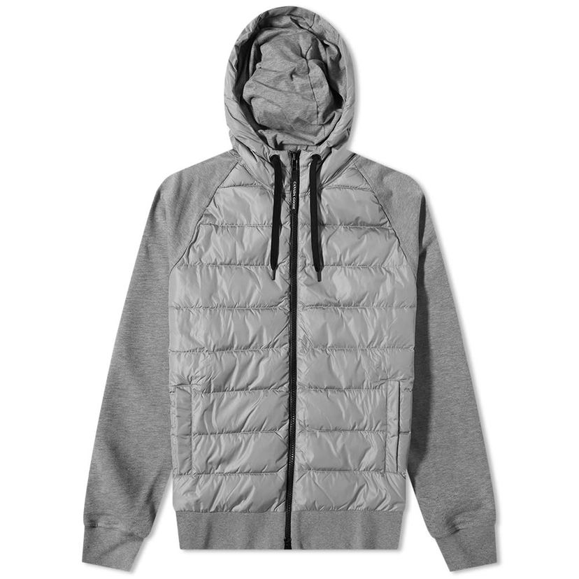 Пуховик Canada Goose Canada Goose Hybridge Huron Hoody Сірий | 6843M-717