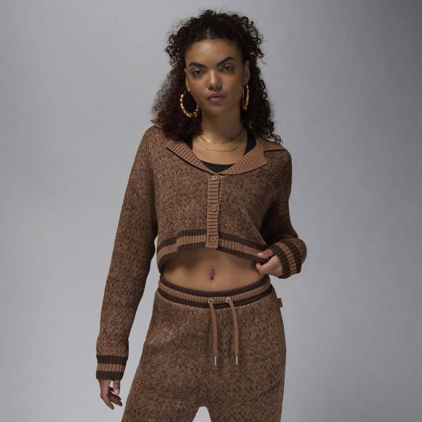 Cветр Jordan Knit Cardigan Коричневий | FZ4195-223