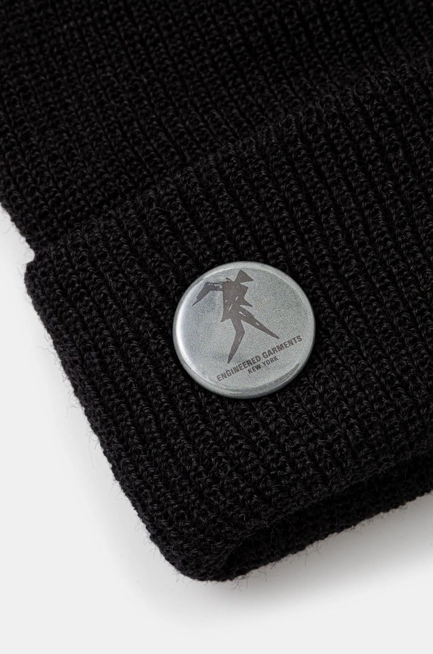 Шапка Engineered Garments Wool Watch Cap чорний | 24F1H037, 1