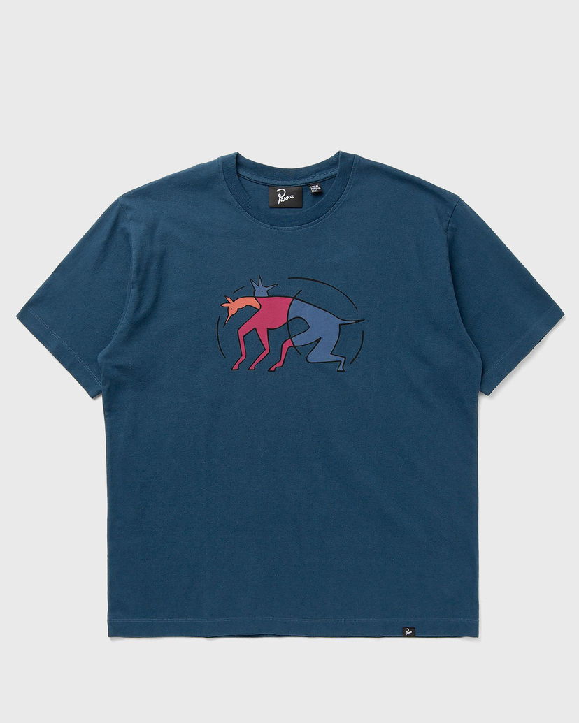 Футболка By Parra The Zoomies Graphic T-Shirt Синій | 54121