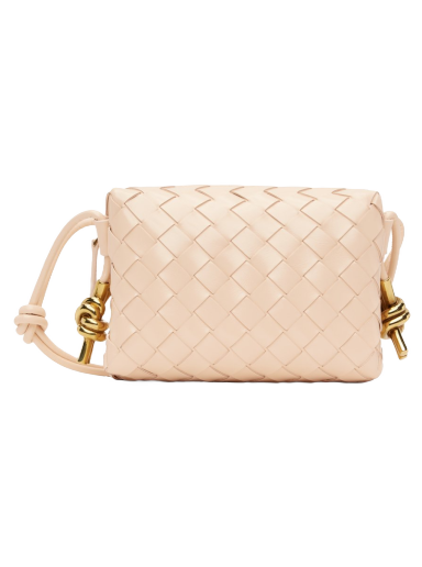 Сумка Bottega Veneta Mini Loop Camera Bag бежевий | 736125 V2GV1