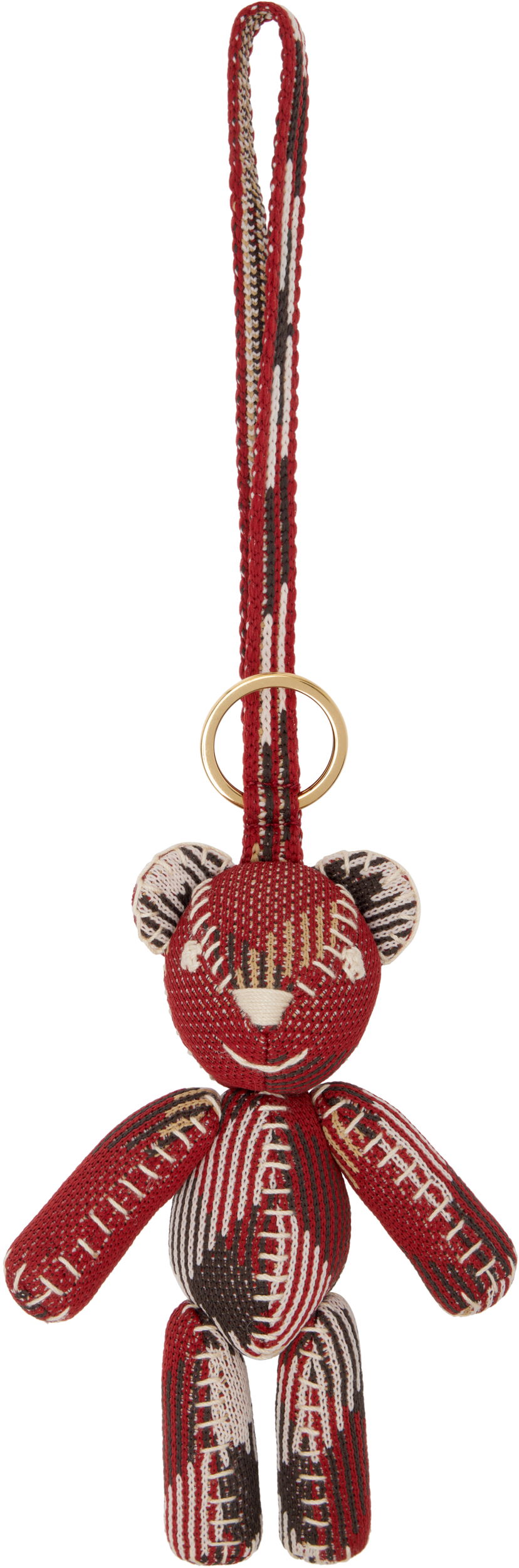 Брелоки Burberry Burberry Thomas Bear Charm Keychain Червоний | 8103333
