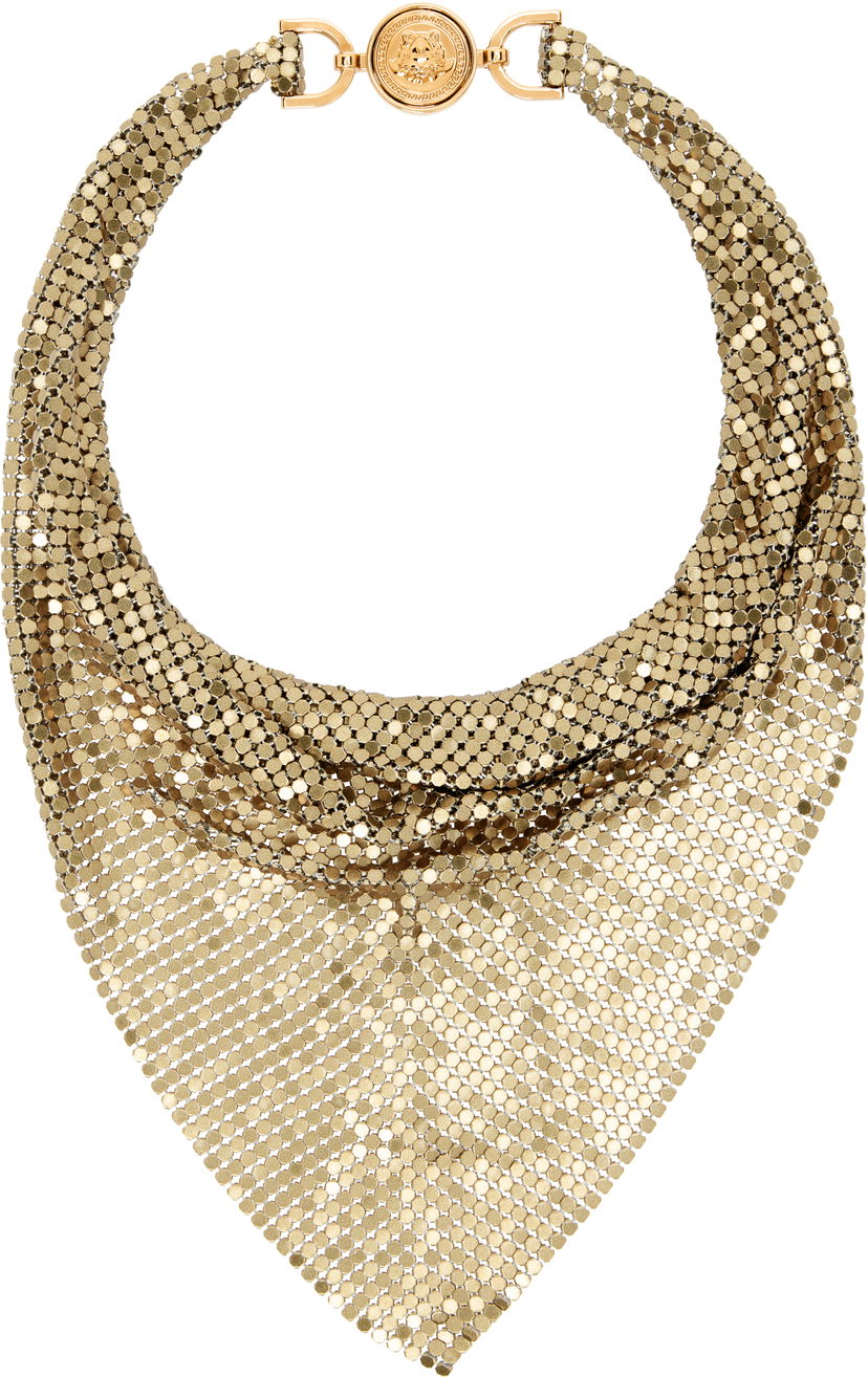 Кольє Versace Versace Metal Mesh Bandana Necklace Металік | 1020527_1A14865