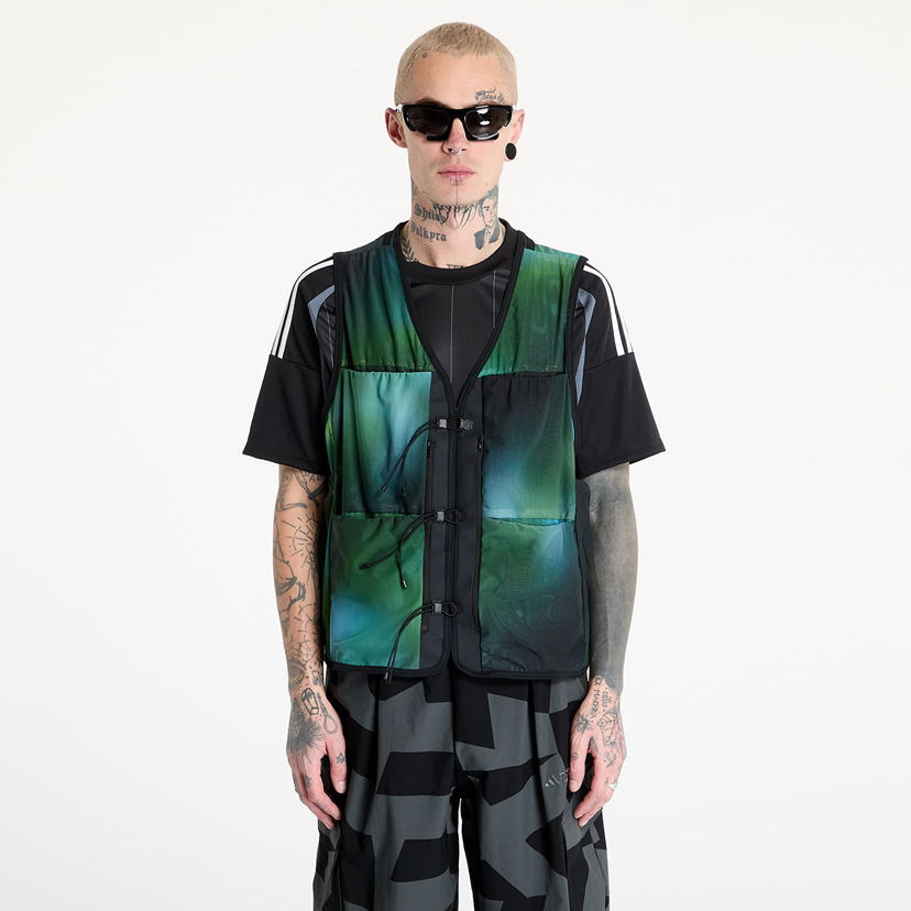 Жилет Y-3 Y-3 Allover Print Mesh Vest Зелений | JL8300