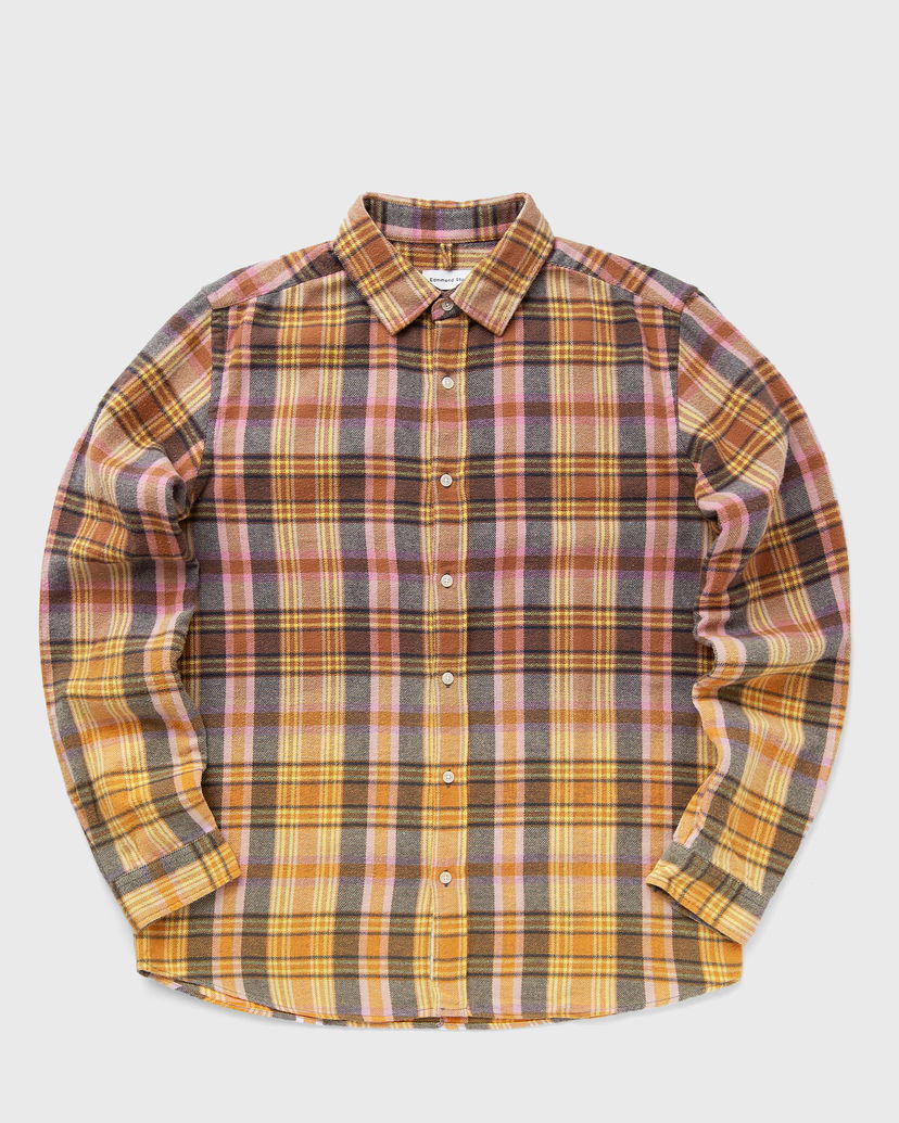 Сорочка Edmmond Studios BLEACHED SHIRT Longsleeves Помаранчевий | 324-10-22300