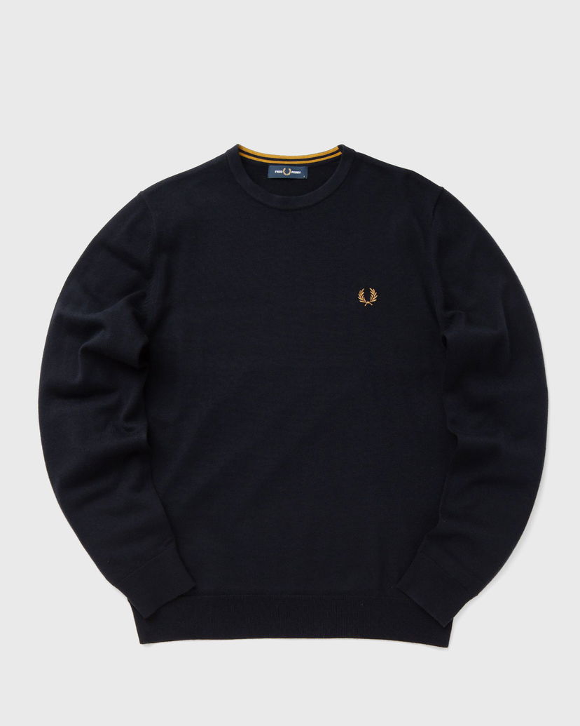 Cветр Fred Perry CLASSIC CREW NECK JUMPER темно-синій | K9601-795