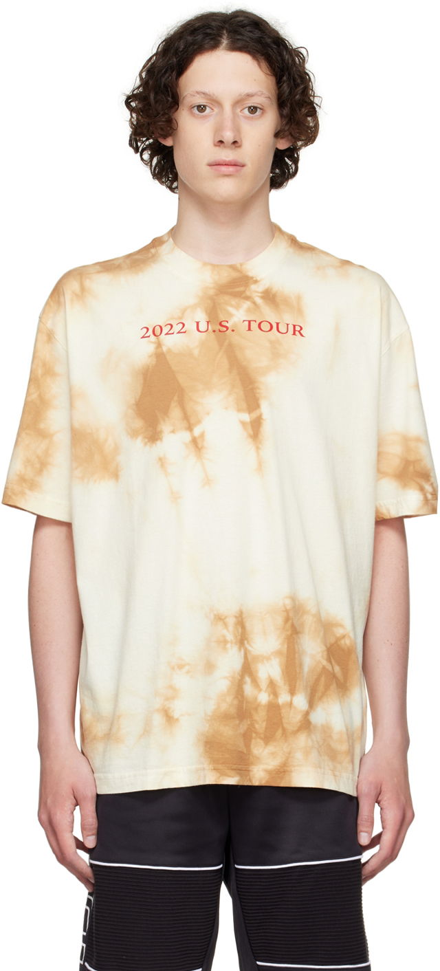 Футболка Diesel Cotton T-Shirt бежевий | A037930EFAT