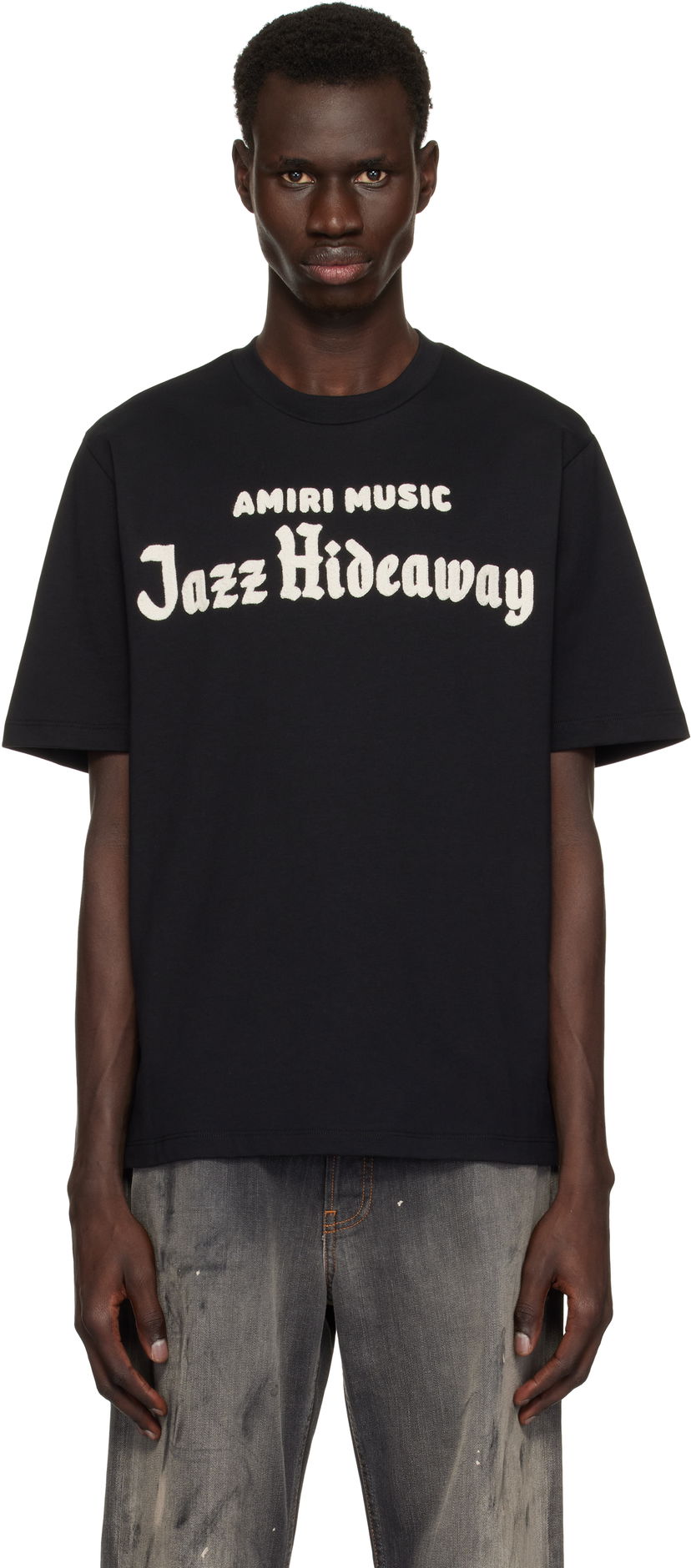 Футболка AMIRI Amiri Music Jazz Hideaway T-Shirt чорний | AMJYTE1172
