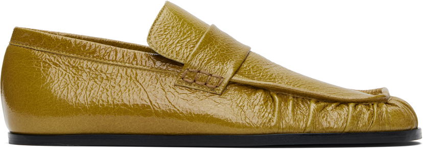 Кросівки та взуття Jil Sander Jil Sander Patent Leather Loafers Жовтий | J16WR0022_P8297