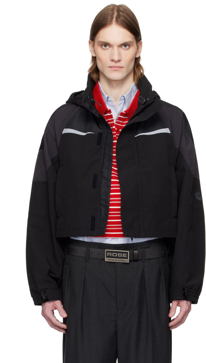 Куртка бомбер Martine Rose Martine Rose Shrunken Sports Jacket чорний | 741WO10009