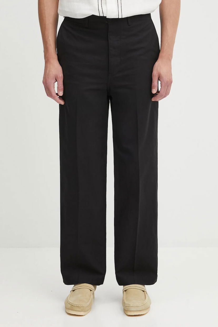 Штани visvim Visvim Ex Wide Chino Pants чорний | 125105008008