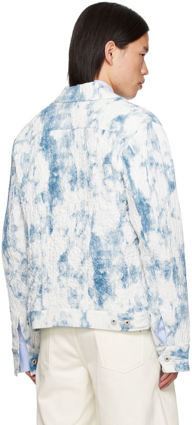 Куртка Feng Chen Wang Feng Chen Wang Printed Jacket Синій | FUS17JK23, 2