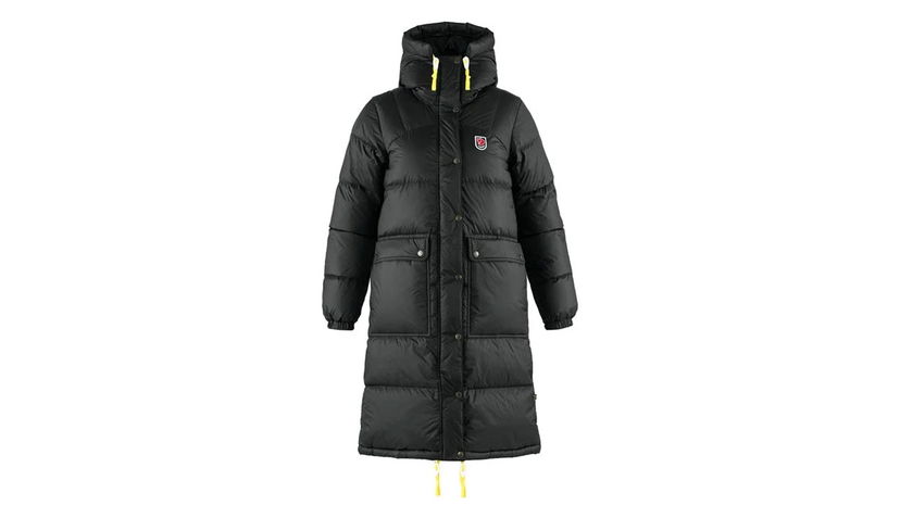 Парка FJÄLLRÄVEN Long Down Parka чорний | F86126-550