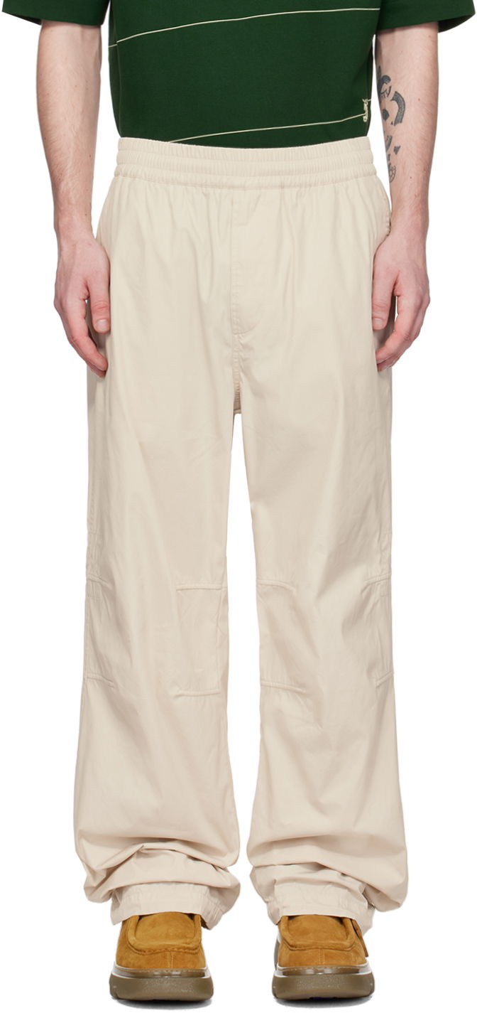 Штани карго Burberry Oversized Trousers бежевий | 8080652
