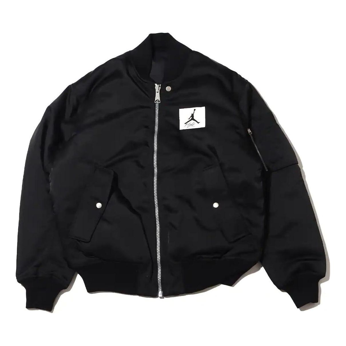 Куртка бомбер Jordan Essentials Statement Varsity Jacket чорний | DQ7345-010, 0