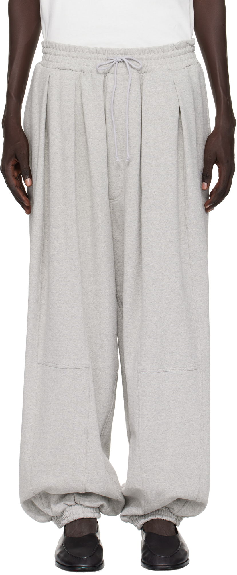 Спортивні штани HED MAYNER Hed Mayner Embroidered Sweatpants Сірий | HMMB72025R-HB211