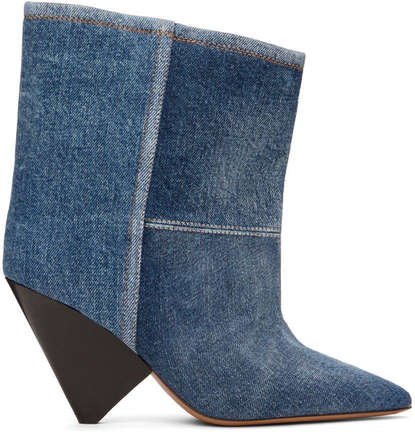 плаття ISABEL MARANT Isabel Marant Miyako Denim Ankle Boots темно-синій | 23HBO0066FC-A4A10S