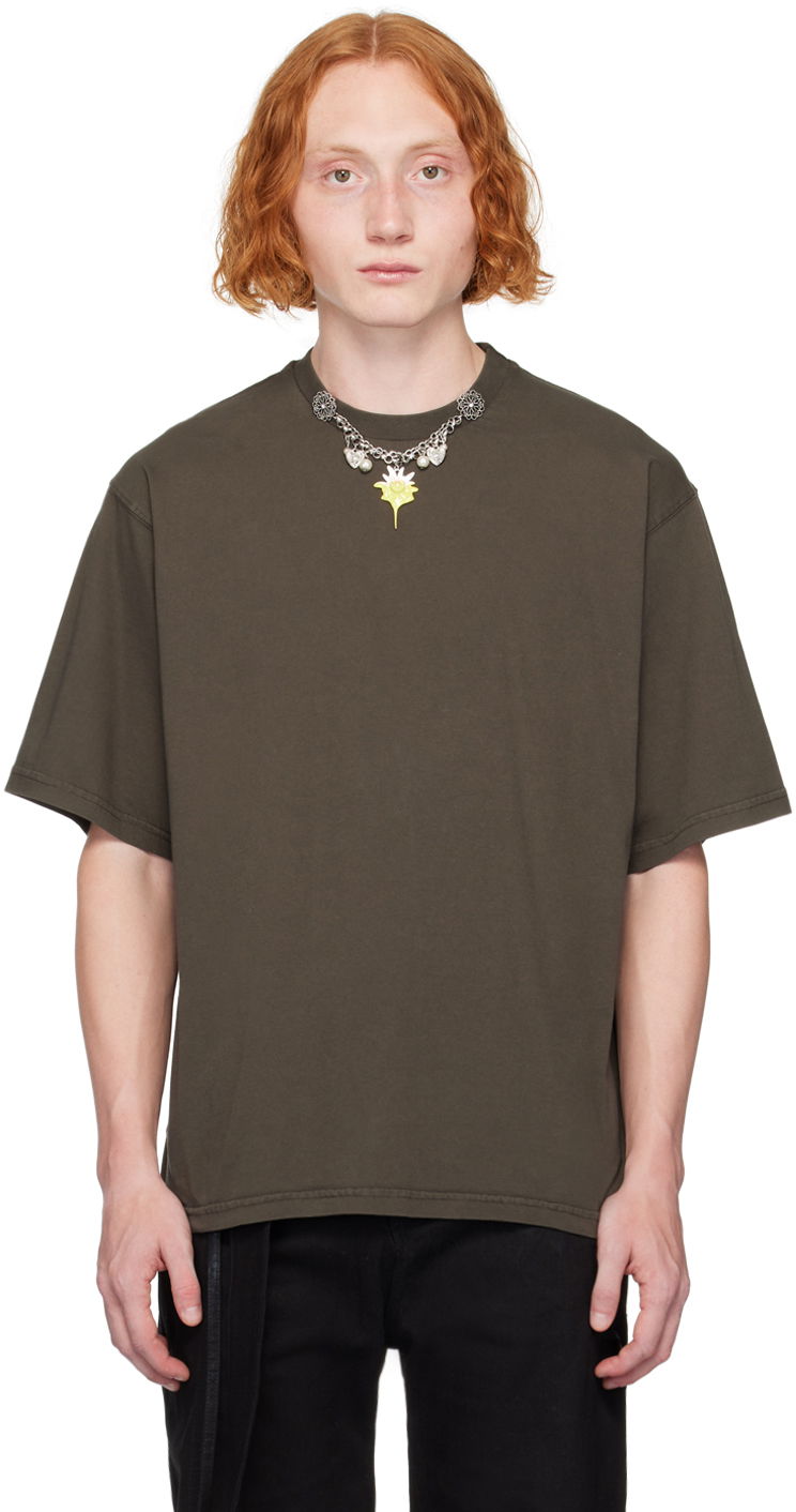 Футболка Ottolinger Ottolinger Charm T-Shirt Зелений | 1150102521