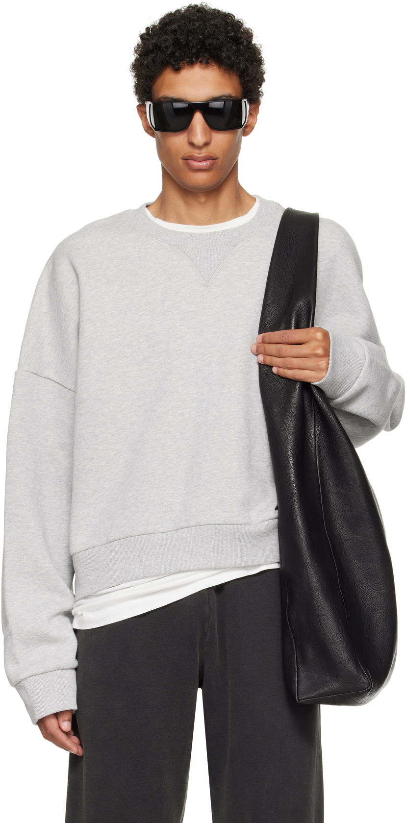 Світшоти Entire Studios Entire Studios Box Crew Sweatshirt Сірий | ES2126SI