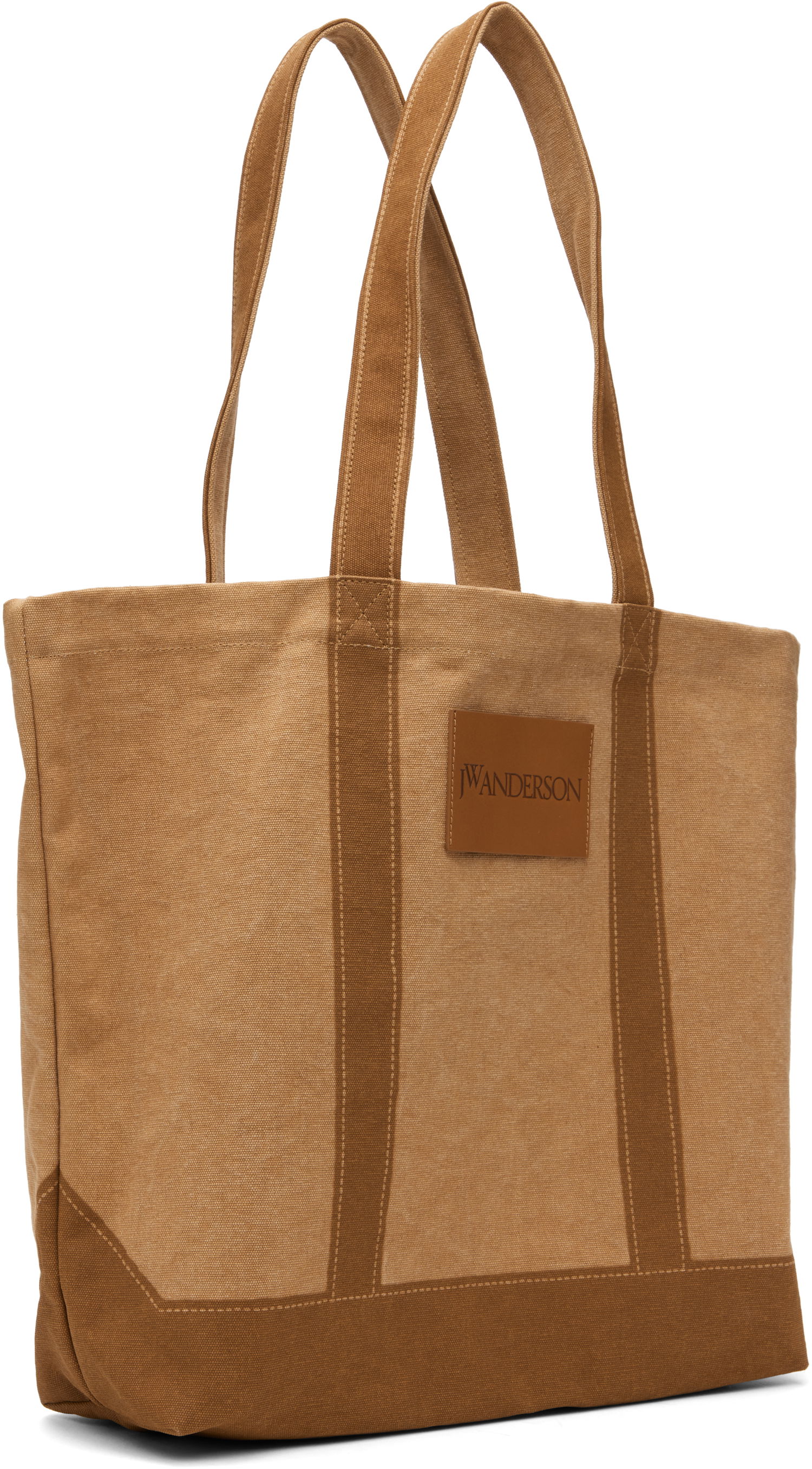 сумка-тоут JW Anderson JW Anderson Canvas Tote Коричневий | HB0498-FA0331, 1