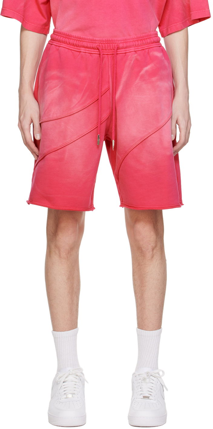 Шорти Feng Chen Wang Feng Chen Wang Drawstring Shorts Рожевий | FMS17ST03