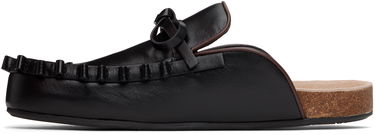 Аксесуари JW Anderson JW Anderson Ruffle Slip-on Loafers чорний | LF0069-LA0323, 2