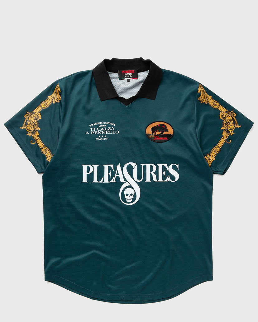Джерсі Pleasures Iuter Carlo Soccer Jersey Зелений | P24IU009-GREEN