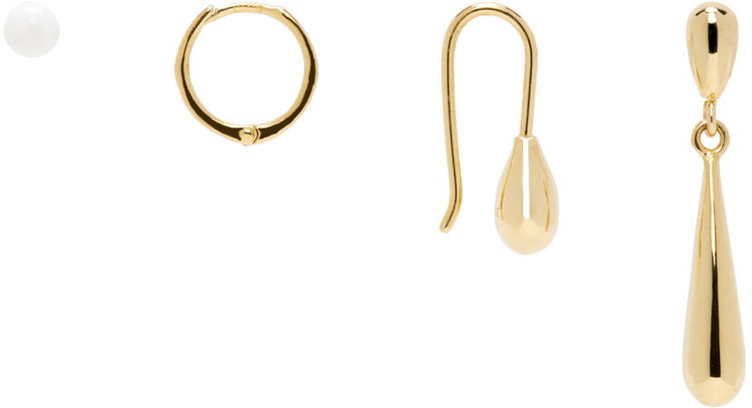 Сережки LEMAIRE Lemaire Piercings Set Металік | JW0046 LO0050