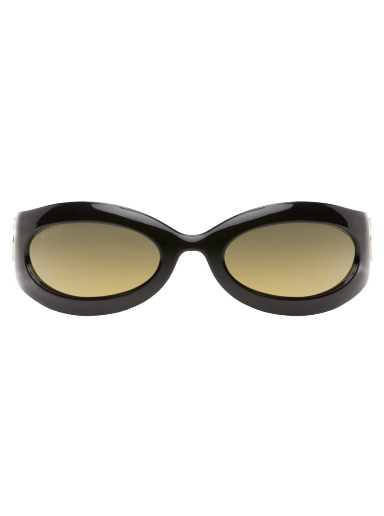 Сонцезахисні окуляри Gucci Geometric-Frame Sunglasses чорний | GG1247S-003