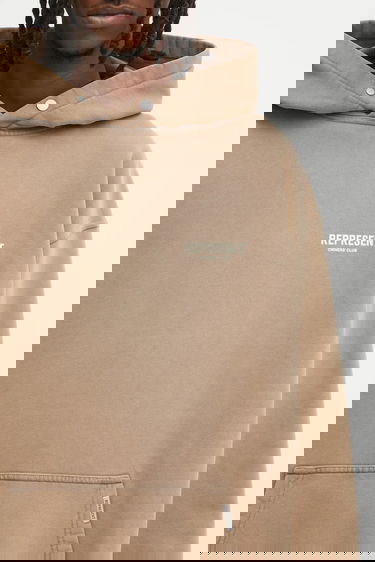 Світшоти Represent Clo Represent Owners' Club Hoodie with Print бежевий | OCM41113.16, 3