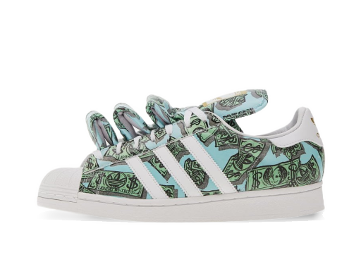 Кросівки та взуття adidas Originals Jeremy Scott x Money Superstar Зелений | HP6596