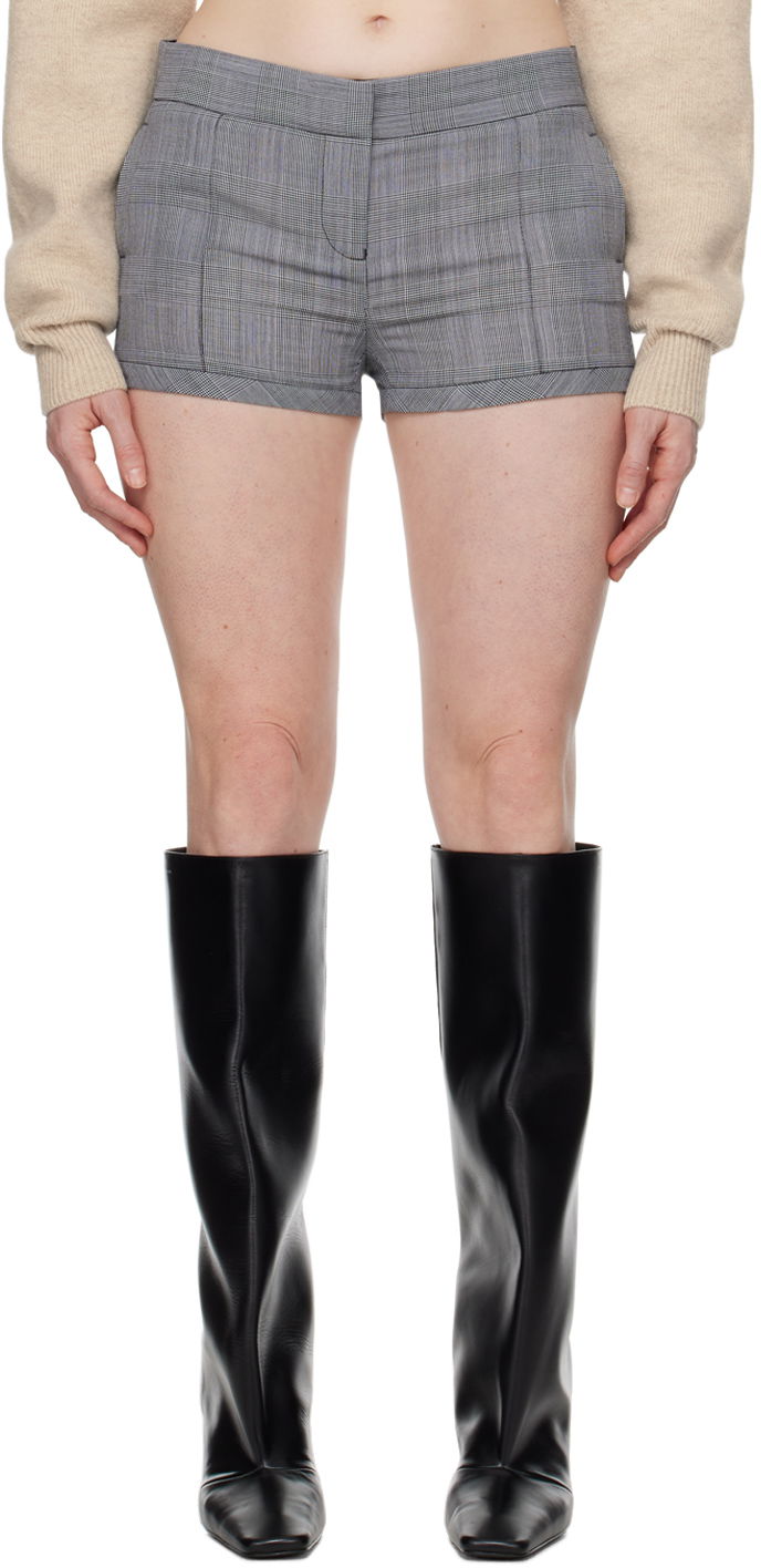Шорти Coperni Coperni Tailored Shorts Сірий | COPP60834