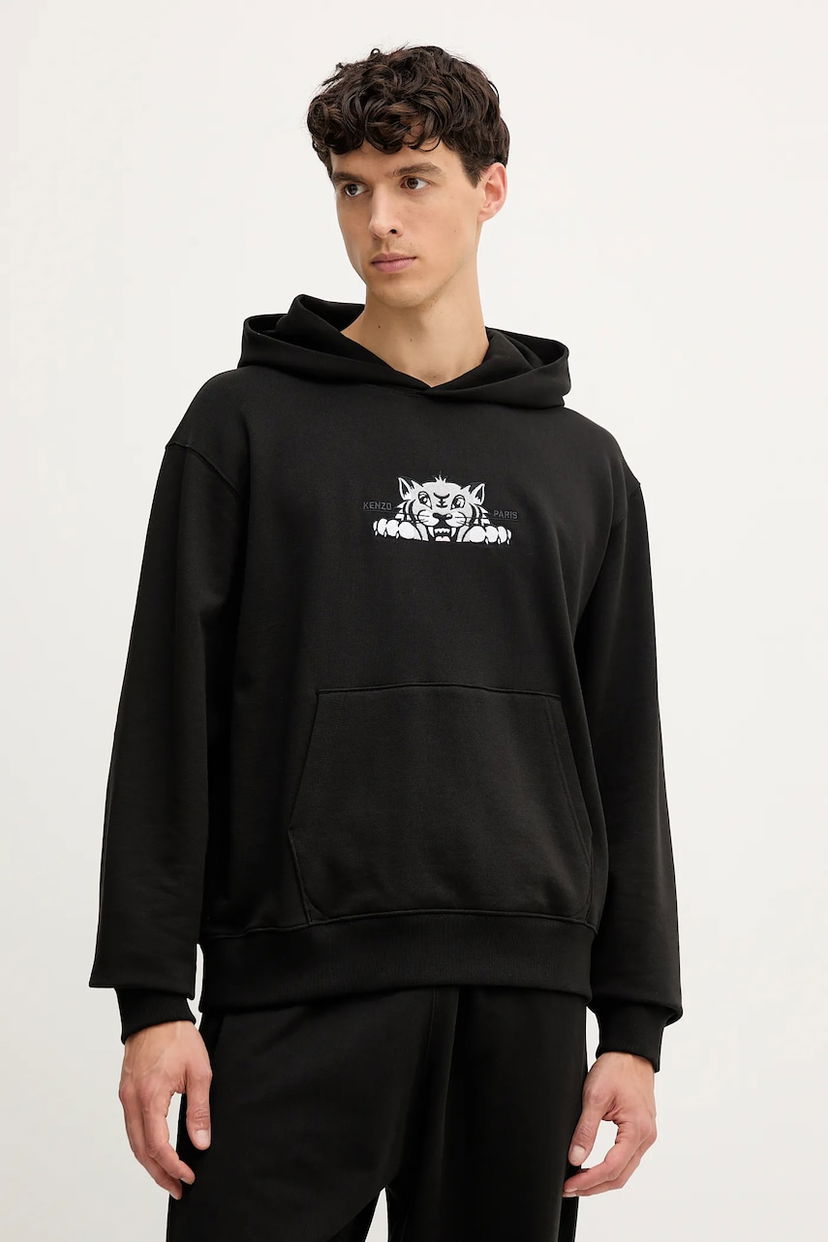 Світшоти KENZO Kenzo Hoodie with Graphic чорний | FF65HO2534MF