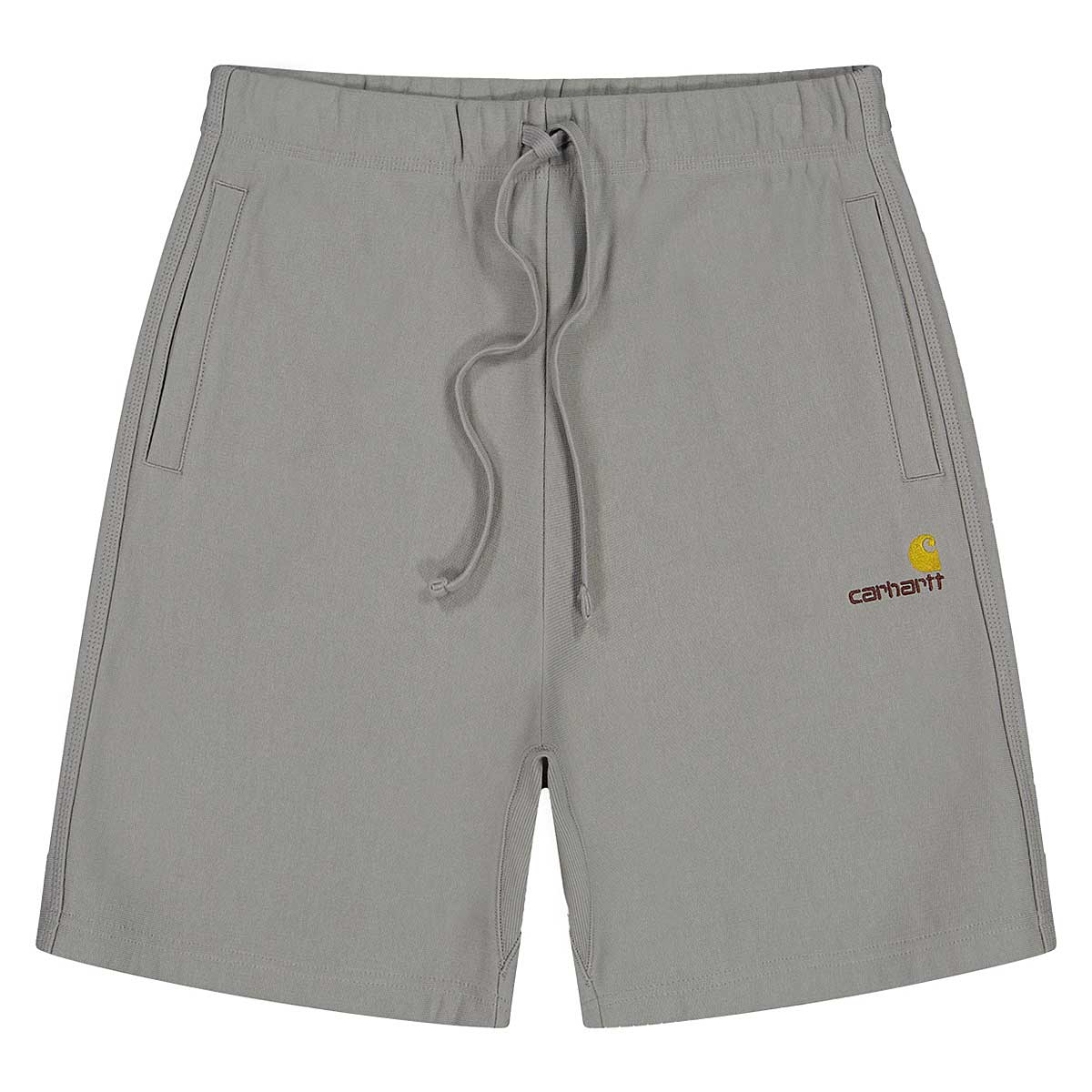 Шорти Carhartt WIP American Script, Marengo Сірий | I031685.0WFXX, 1