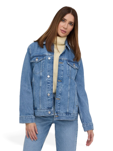 Куртка Samsoe Samsoe Nicole Jacket Синій | F21400136