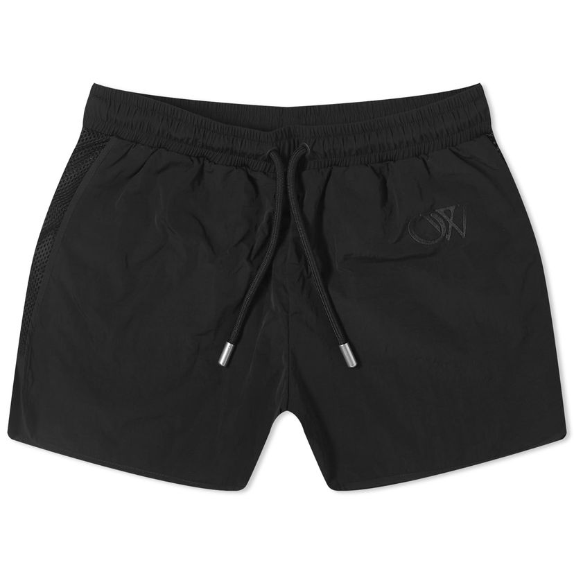 Шорти Off-White Crispy NY Mesh Shorts чорний | OWVH050S24FAB0011010