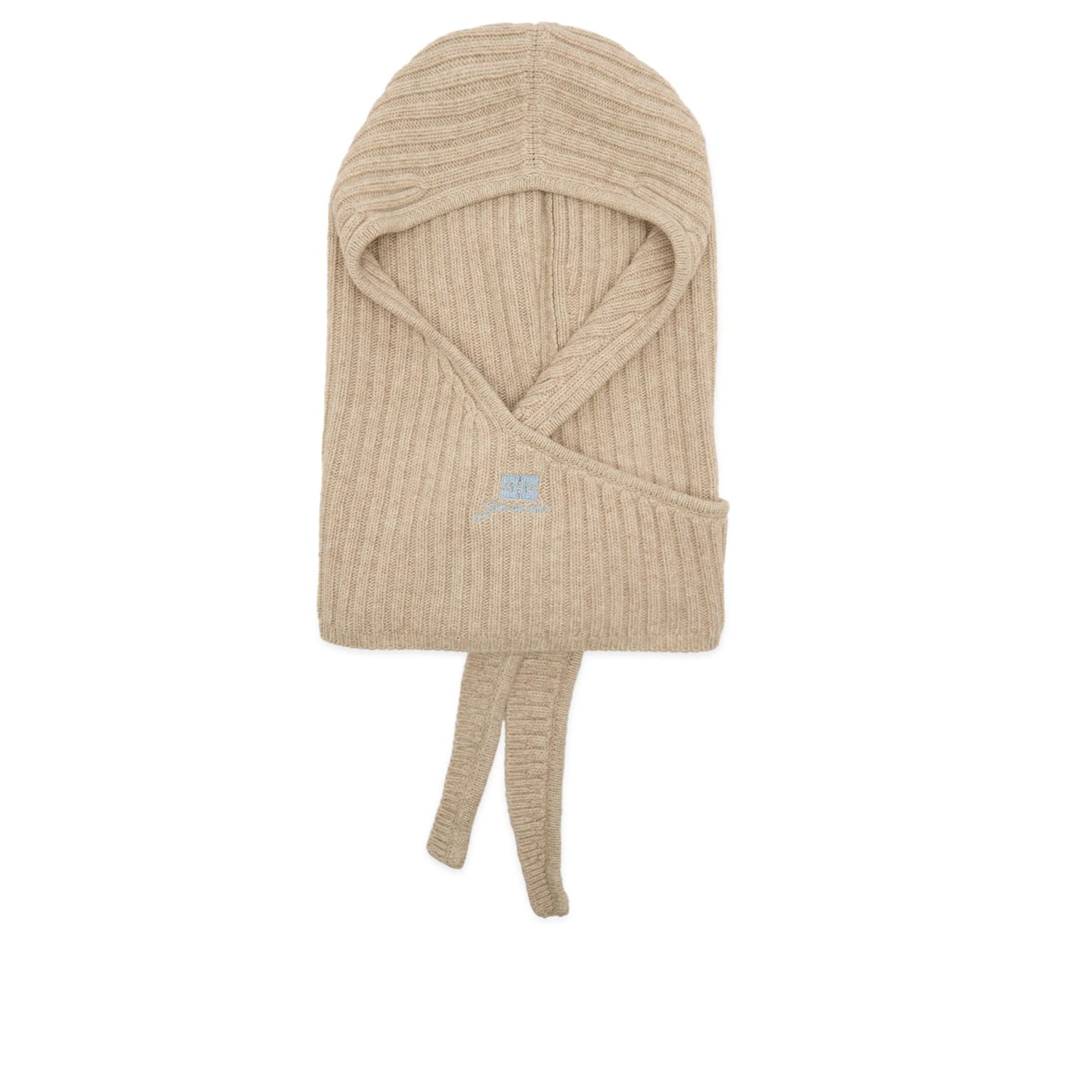 Кепки та капелюхи GANNI Core Future Wool Knit Balaclava бежевий | A6926-934, 0