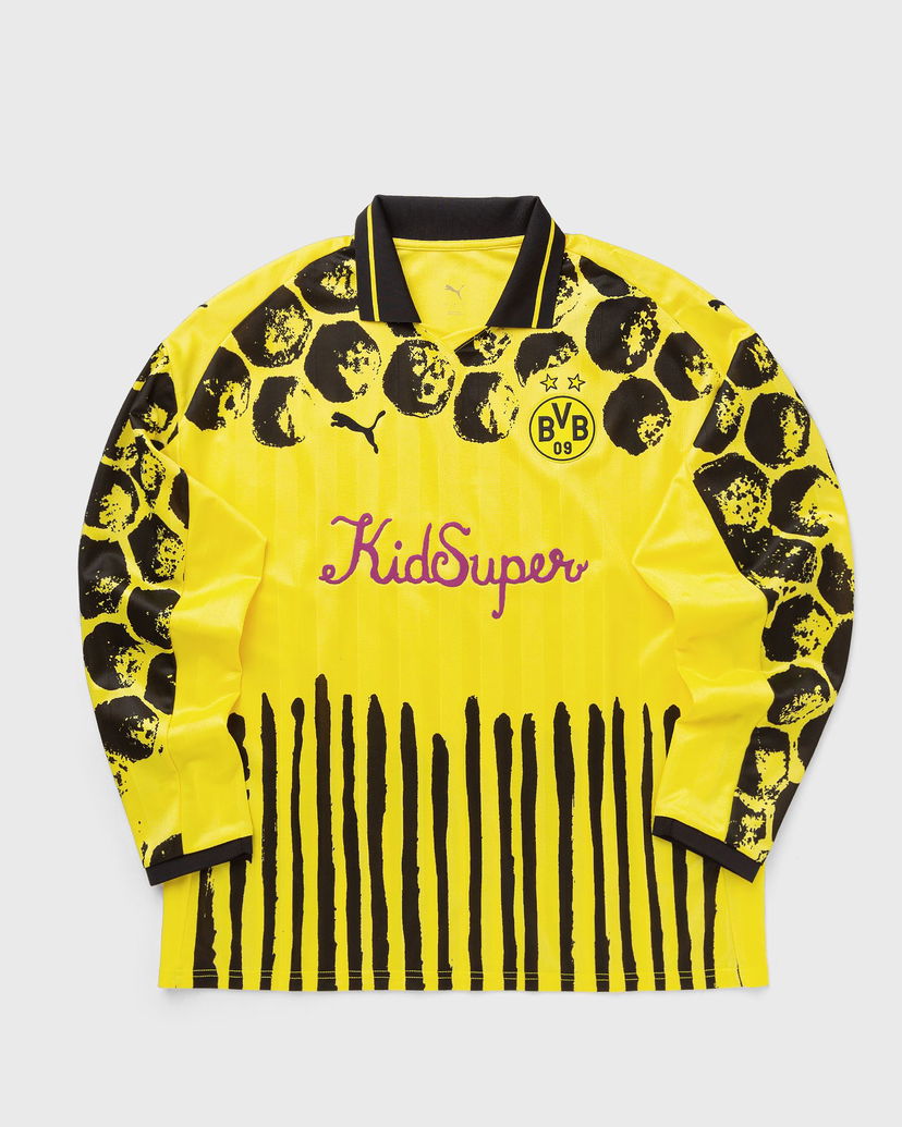 Джерсі Puma KidSuper BVB Retro Long Sleeve Shirt Жовтий | 782753-02