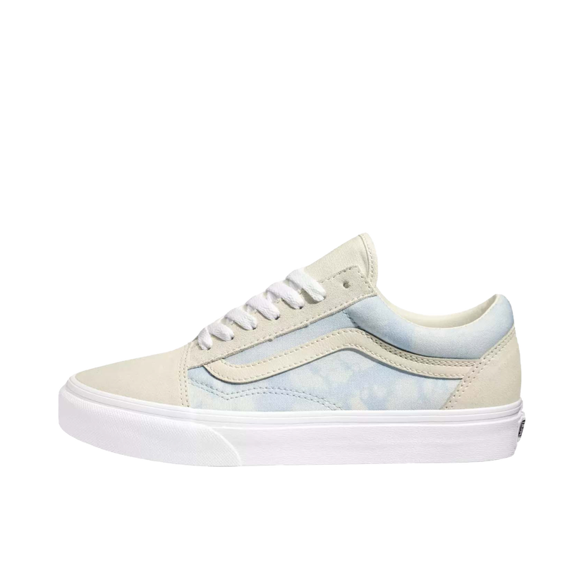 Кросівки та взуття Vans Old Skool Bleach Wash Ballad Blue білий | VN0A3WKT3XO