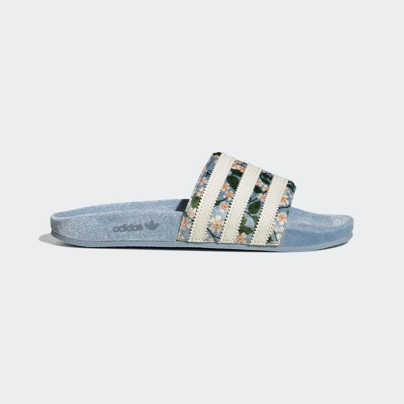 Кросівки та взуття adidas Originals Adilette x Liberty London Slides Синій | JP8184