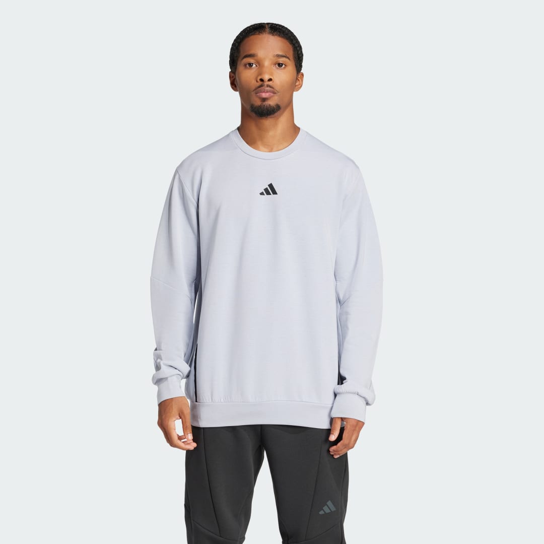 Світшоти adidas Performance Designed for Training Crew Sweatshirt Фіолетовий | JP0927, 0