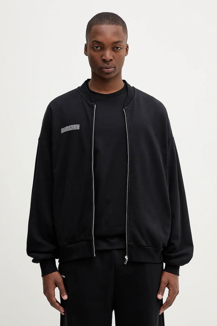 Куртка бомбер PANGAIA Midweight Bomber Jacket чорний | 10002360