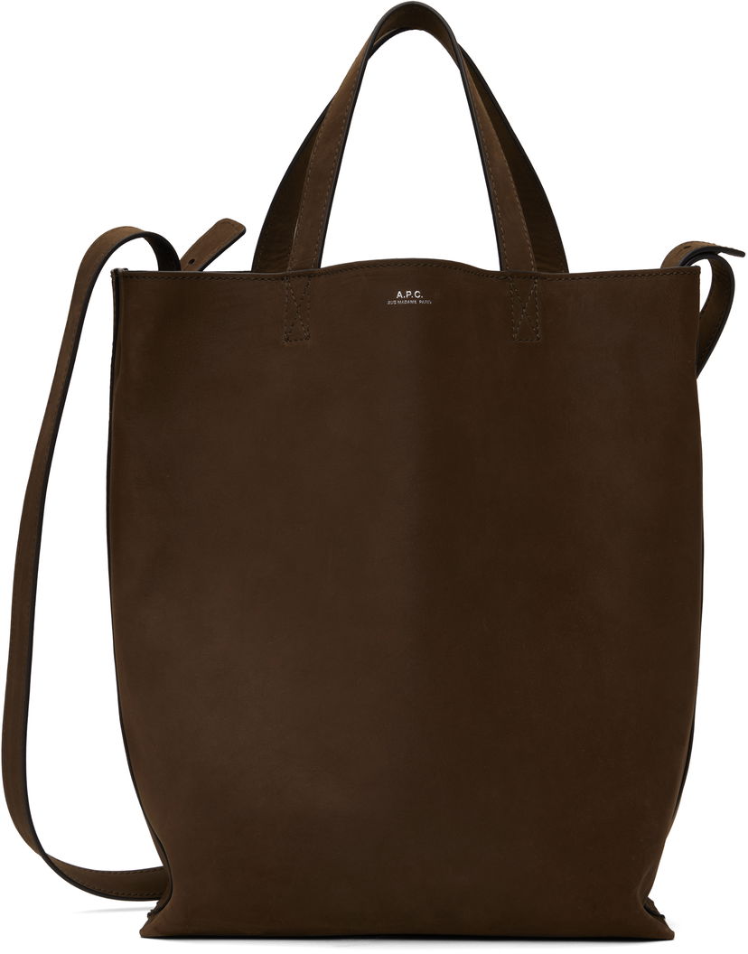 сумка-тоут A.P.C. A.P.C. Maiko Medium Shopping Tote Коричневий | PXCAT-M61659