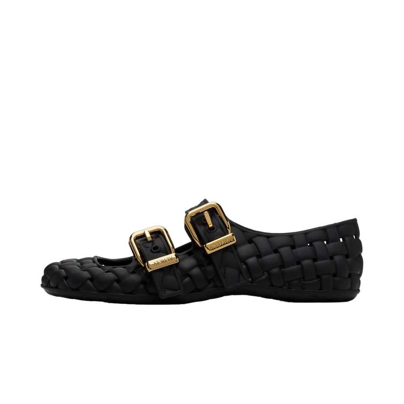 Кросівки та взуття Bottega Veneta Amy Mary Jane Ballerina Flats чорний | 796577 V4A11