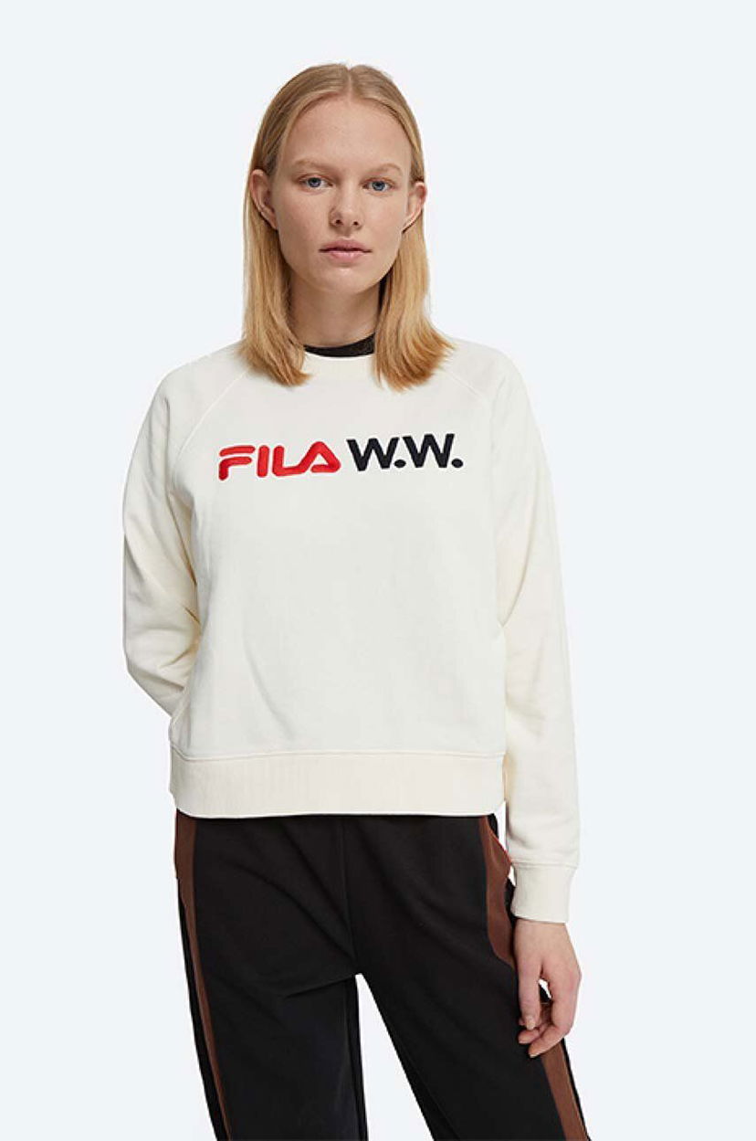 Світшоти WOOD WOOD Elena x FIla Sweatshirt білий | 688375.N15