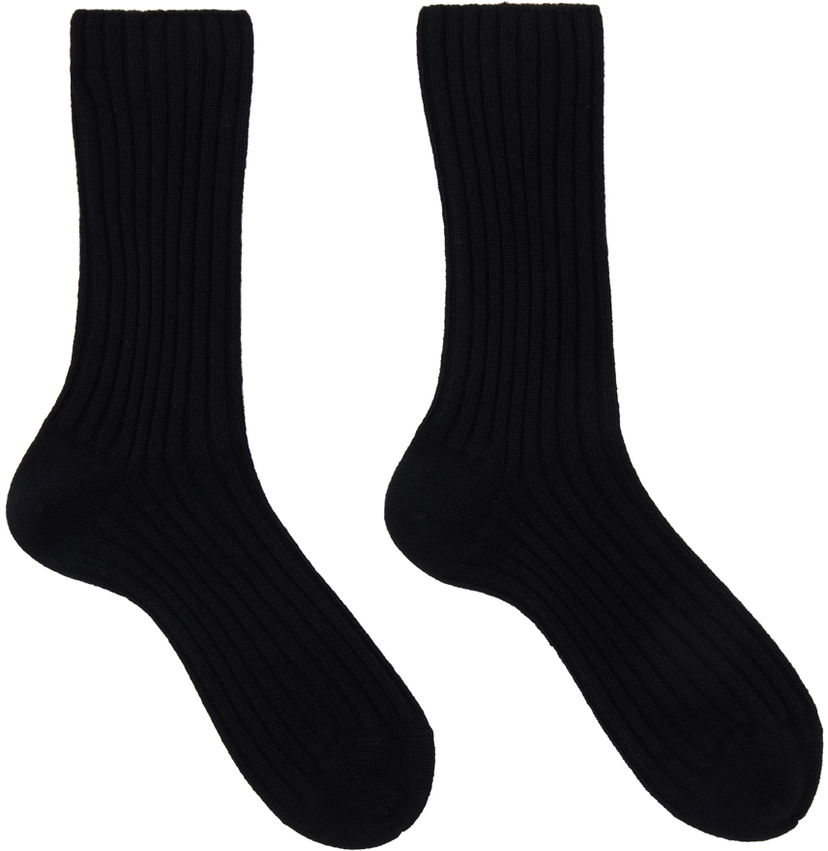 Шкарпетки The Row Calf Socks чорний | 5204-P28